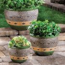 Katies jade trio planters