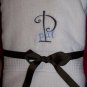 Monogrammed towel