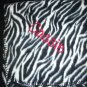 Personalized fleece blanket