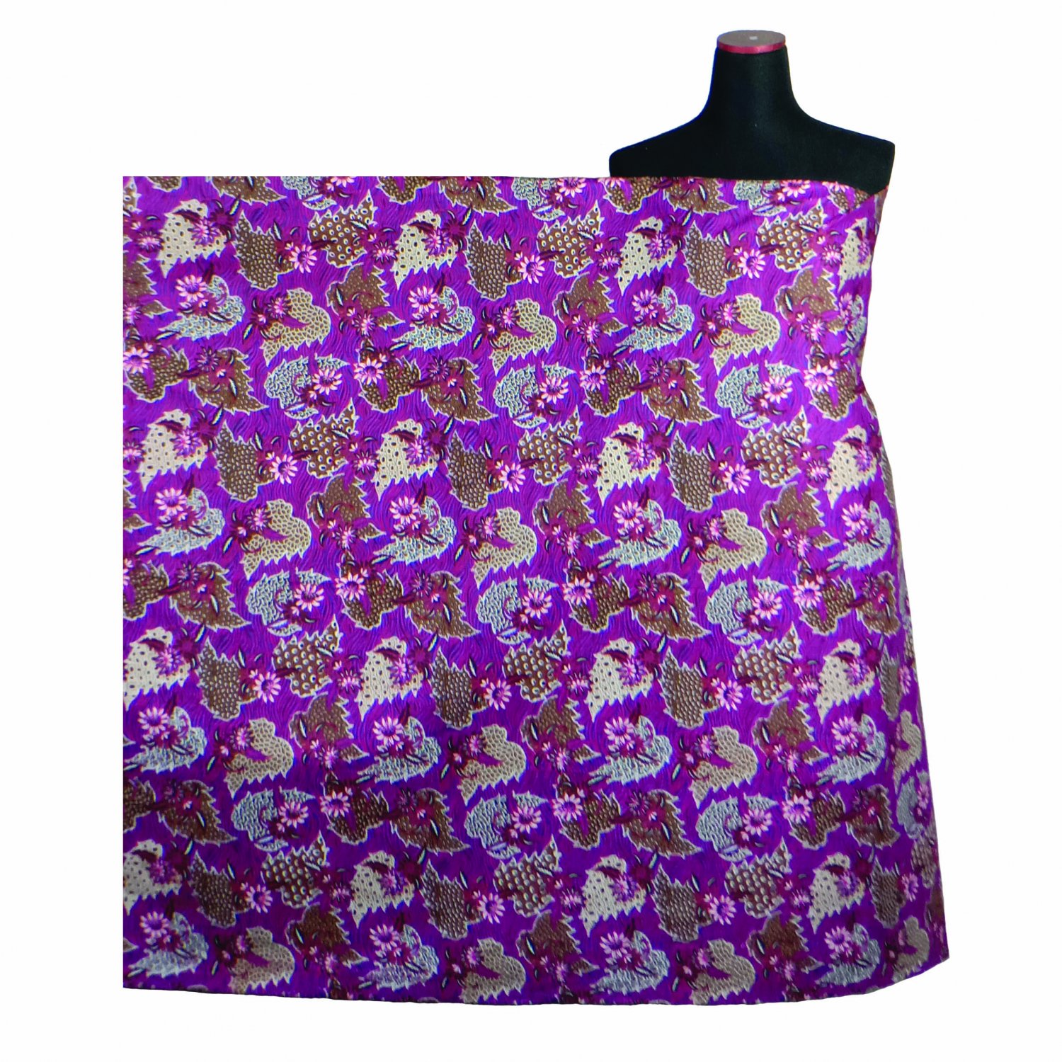 Batik Cloth with Big Leaf Motif / 00004NLJ