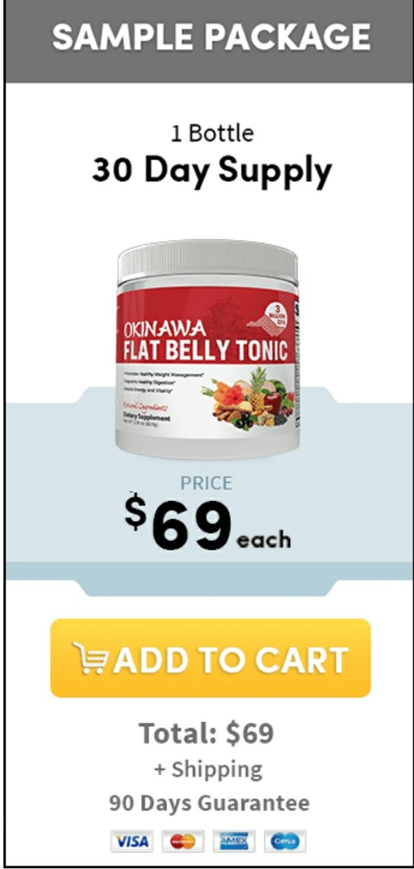 Okinawa Flat Belly Tonic