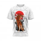 Tshirt fullprint JAPAN STYLE DRAGON RIUJIN RED ART 04