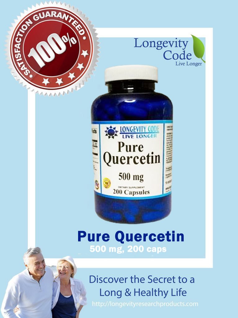 Pure Quercetin 500 MG 6 Month Supply