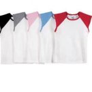 L.A. T baby ribbed tee, raglan sleeveless