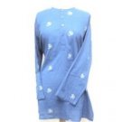 Kurta with OM Design - Blue Large