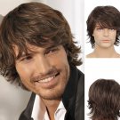 Mens synthetic layered wigs