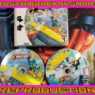 Crazy Taxi 1 & 2 Dual Case Custom Reproduction Case and Art Disc for Sega Dreamcast