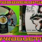 Evil Twin Custom Reproduction Case and Art Disc for Sega Dreamcast