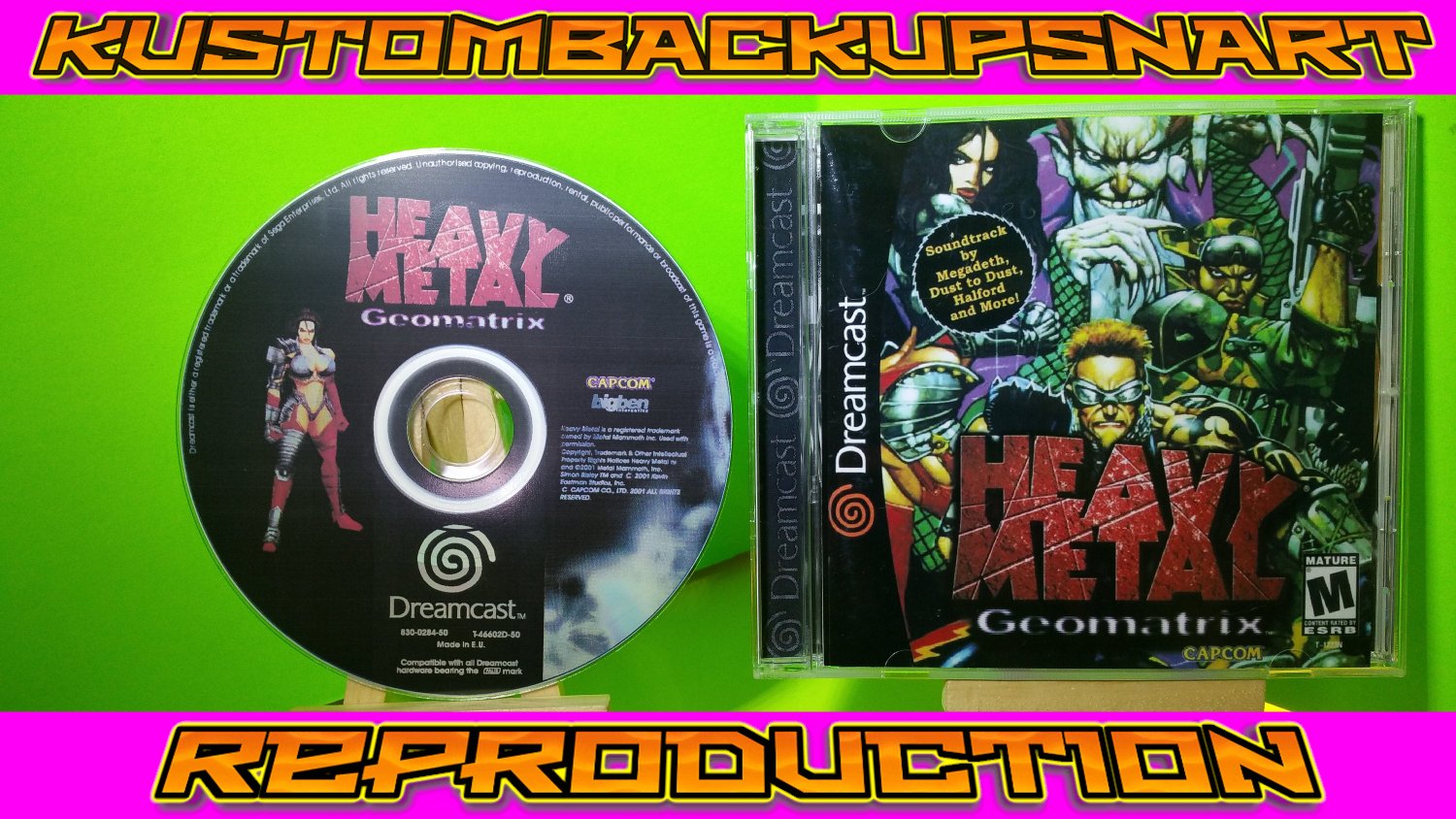 Heavy online Metal Geomatrix for Sega Dreamcast