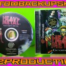 Heavy Metal Geomatrix Custom Reproduction Case and Art Disc for Sega Dreamcast