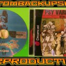 Psyvariar 2 Custom Reproduction Case and Art Disc for Sega Dreamcast