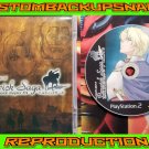 Berwick Saga Tearing ring 2 English Custom Reproduction Case and Art Disc for Playstation 2