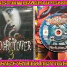 Clock Tower 3 Custom Reproduction Case and Art Disc for Playstation 2 Clock Tower 3 Custom Reproduction Case and Art Disc for Playstation 2