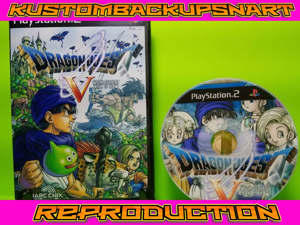 dragon quest v ps2 iso