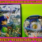 Dragon Quest V ENGLISH Custom Reproduction Case and Art Disc for Playstation 2 Dragon Quest V ENGLISH Custom Reproduction Case and Art Disc for Playstation 2