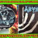Shadow Tower Abyss ENGLISH TRANSLATION Custom Reproduction Case and Art Disc for Playstation 2 Shadow Tower Abyss ENGLISH TRANSLATION Custom Reproduction Case and Art Disc for Playstation 2