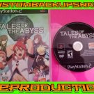 Tales of the Abyss Custom Reproduction Case and Art Disc for Playstation 2 Tales of the Abyss Custom Reproduction Case and Art Disc for Playstation 2