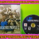Valkyrie Profile 2 Custom Reproduction Case and Art Disc for Playstation 2