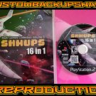 16 in 1 shoot em up Custom Compilation Reproduction Case and Art Disc for Playstation 2 16 in 1 shoot em up Custom Compilation Reproduction Case and Art Disc for Playstation 2