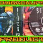 Silver Custom Reproduction Case and Art Disc for Sega Dreamcast