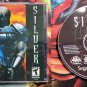 Silver Custom Reproduction Case and Art Disc for Sega Dreamcast