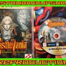 Akumajo Dracula X  English Custom Reproduction Case and Art Disc for Sega Dreamcast
