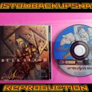 Bulk Slash Custom Reproduction Case and Art Disc for Sega Saturn