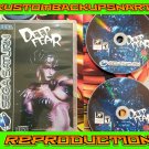 Deep Fear Custom Reproduction Case and Art Disc for Sega Saturn