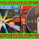 Rez Custom Reproduction Case and Art Disc for Sega Dreamcast