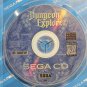Dungeon Explorer Custom Reproduction Case and Art Disc for Sega CD