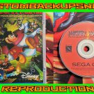 Mickey Mania Custom Reproduction Case and Art Disc for Sega CD