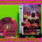 The House of the Dead Custom Reproduction Case and Art Disc for Sega Saturn