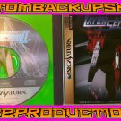 Layer Section 2 Custom Reproduction Case and Art Disc for Sega Saturn