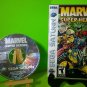 Marvel Super Heroes Custom Reproduction Case and Art Disc for Sega Saturn