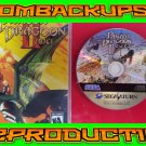 Panzer Dragoon II Zwei Custom Reproduction Case and Art Disc for Sega Saturn