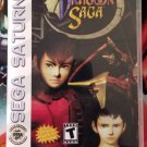 Panzer Dragoon Saga NTSC discs Custom Reproduction Case and Art Disc for Sega Saturn
