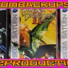Panzer Dragoon KIT Custom Reproduction Case and Art Disc for Sega Saturn