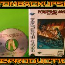 Power Slave Custom Reproduction Case and Art Disc for Sega Saturn