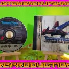Thunder Force Gold Pack 2 Custom Reproduction Case and Art Disc for Sega Saturn