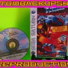 X-Men - Children Of The Atom Custom Reproduction Case and Art Disc for Sega Saturn