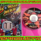 Saturn Bomberman Custom Reproduction Case and Art Disc for Sega Saturn