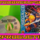 Dark Wizard Custom Reproduction Case and Art Disc for Sega CD