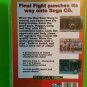 Final Fight CD Custom Reproduction Case and Art Disc for Sega CD