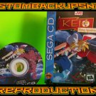 Keio Flying Squadron Custom Reproduction Case and Art Disc for Sega CD
