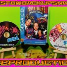 Penn and Teller's Smoke and Mirrors Custom Reproduction Case and Art Disc for Sega CD