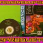 Radical rex Custom Reproduction Case and Art Disc for Sega CD
