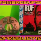 RDF Global Conflict Custom Reproduction Case and Art Disc for Sega CD