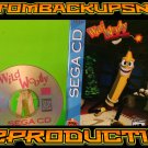 Wild Woody Custom Reproduction Case and Art Disc for Sega CD