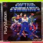 Captain Commando Custom Reproduction Case and Art Disc for PS1