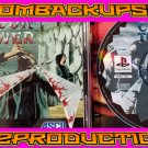 Clock Tower  Custom Reproduction Case and Art Disc for PS1